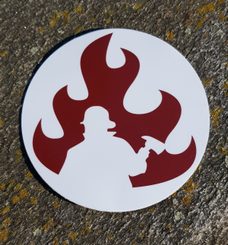 FIREFIGHTER Car Sticker