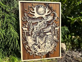 Plaques en bois