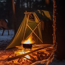 Cuisiner dans la nature