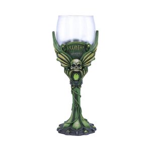 ABSINTHE LA FEE VERTE GREEN GOBLET WINE GLASS - TASSEN, KELCHE{% if kategorie.adresa_nazvy[0] != zbozi.kategorie.nazev %} - HOME DECOR{% endif %}