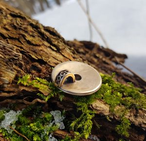 PROTECTION SHIELD PENDANT, BIRKA, SWEDEN, BRONZE - PENDANTS, NECKLACES{% if kategorie.adresa_nazvy[0] != zbozi.kategorie.nazev %} - JEWELLERY - BRONZE, ZINC{% endif %}