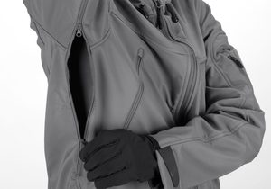 HARPAGUS SOFTSHELL HOODY JACKE - SOLID ROCK - JACKE - SOFT SHELL UND ANDERE{% if kategorie.adresa_nazvy[0] != zbozi.kategorie.nazev %} - BUSHCRAFT{% endif %}