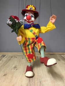 CLOWN, MARIONETTE 45 CM - PUPPEN{% if kategorie.adresa_nazvy[0] != zbozi.kategorie.nazev %} - HOLZPRODUKTE{% endif %}