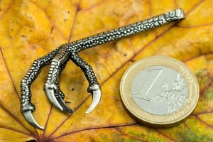 BIRD CLAW, TALON PENDANT, TIN - DRAGON FANTASY AMULETS{% if kategorie.adresa_nazvy[0] != zbozi.kategorie.nazev %} - JEWELLERY - BRONZE, ZINC{% endif %}