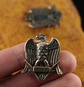 AQUILA, RÖMISCHES EAGLE SPQR, BRONZE, GÜRTEL CONCHO - BELT ACCESSORIES{% if kategorie.adresa_nazvy[0] != zbozi.kategorie.nazev %} - LEDERPRODUKTE{% endif %}