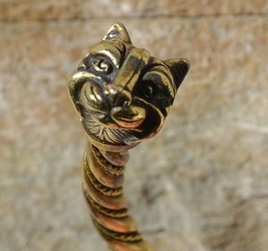 CAT, CELTIC ART, TORQUES, TORC - FORGED JEWELRY, TORCS, BRACELETS{% if kategorie.adresa_nazvy[0] != zbozi.kategorie.nazev %} - JEWELLERY - BRONZE, ZINC{% endif %}