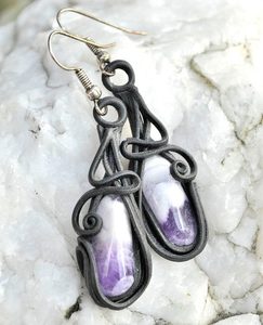 OHRRINGE - AMETHYST - SCHMUCK MIT STEINEN{% if kategorie.adresa_nazvy[0] != zbozi.kategorie.nazev %} - SCHMUCKSTÜCKE{% endif %}