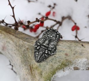 OAK GREEN MAN, TIN PENDANT - CELTIC PENDANTS{% if kategorie.adresa_nazvy[0] != zbozi.kategorie.nazev %} - JEWELLERY - BRONZE, ZINC{% endif %}