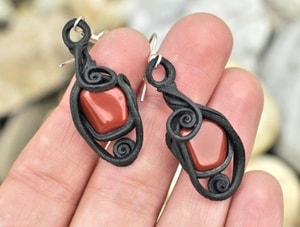 JASPER  EARRINGS - FANTASY JEWELS{% if kategorie.adresa_nazvy[0] != zbozi.kategorie.nazev %} - JEWELLERY - BRONZE, ZINC{% endif %}