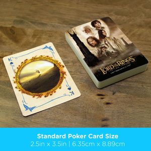 LORD OF THE RINGS PLAYING CARDS THE TWO TOWERS - LORD OF THE RING{% if kategorie.adresa_nazvy[0] != zbozi.kategorie.nazev %} - LICENSED MERCH - FILMS, GAMES{% endif %}