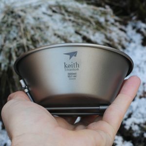 TITANIUM BOWL WITH FOLDING HANDLE TI5320 KEITH - TITANAUSRÜSTUNG{% if kategorie.adresa_nazvy[0] != zbozi.kategorie.nazev %} - BUSHCRAFT{% endif %}