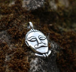 CELTIC HEAD, MSECKE ZEHROVICE, SILVER PENDANT - PENDANTS{% if kategorie.adresa_nazvy[0] != zbozi.kategorie.nazev %} - SILVER JEWELLERY{% endif %}