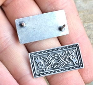 SLEIPNIR, VIKING BELT CONCHO, SILVER 925 - PENDANTS{% if kategorie.adresa_nazvy[0] != zbozi.kategorie.nazev %} - SILVER JEWELLERY{% endif %}