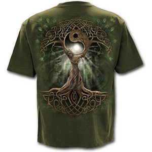 OAK QUEEN - T-SHIRT OLIVE - MEN'S T-SHIRTS, SPIRAL DIRECT{% if kategorie.adresa_nazvy[0] != zbozi.kategorie.nazev %} - T-SHIRTS, BOOTS{% endif %}