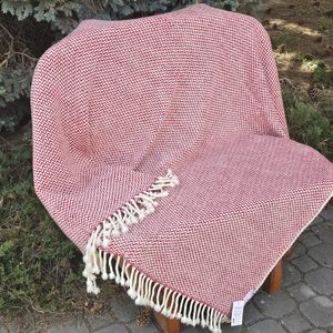 MERINO, WOOL BLANKET FROM THE BALKANS, ZIGZAG - WOOLEN BLANKETS, THE BALKANS{% if kategorie.adresa_nazvy[0] != zbozi.kategorie.nazev %} - WOOLEN PRODUCTS, IRELAND{% endif %}