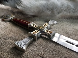 TEMPLAR CEREMONIAL SWORD - SCHWERTER - FILM, FANTASIE{% if kategorie.adresa_nazvy[0] != zbozi.kategorie.nazev %} - WAFFEN{% endif %}