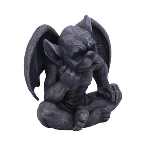 LAVERNE DARK BLACK GROTESQUE GARGOYLE FIGURINE - FIGURES, LAMPS, CUPS{% if kategorie.adresa_nazvy[0] != zbozi.kategorie.nazev %} - HOME DECOR{% endif %}