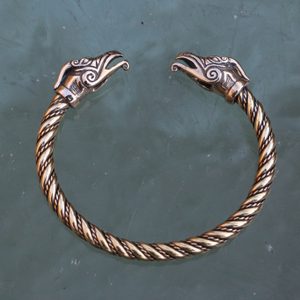 CELTIC DRAGON, BRASS BRACELET - VIKING, SLAVIC, CELTIC BRACELETS - BRONZE AND BRASS{% if kategorie.adresa_nazvy[0] != zbozi.kategorie.nazev %} - JEWELLERY - BRONZE, ZINC{% endif %}