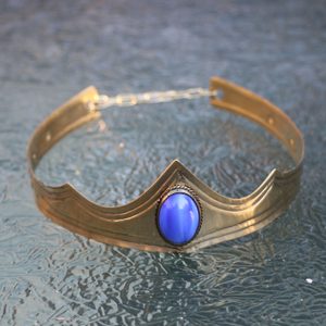 GRACIA - MEDIEVAL GOTHIC CROWN, MIDNIGHT BLUE GLASS - DIADEME UND KRONEN{% if kategorie.adresa_nazvy[0] != zbozi.kategorie.nazev %} - SCHUHE, KLEIDUNG{% endif %}