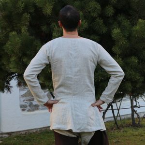 MEDIEVAL LINEN SHIRT, MAN 14TH CENTURY - CLOTHING FOR MEN{% if kategorie.adresa_nazvy[0] != zbozi.kategorie.nazev %} - SHOES, COSTUMES{% endif %}