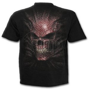 GOTH SKULL - T-SHIRT BLACK - MEN'S T-SHIRTS, SPIRAL DIRECT{% if kategorie.adresa_nazvy[0] != zbozi.kategorie.nazev %} - T-SHIRTS, BOOTS{% endif %}