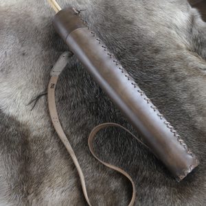 LEATHER MEDIEVAL QUIVER - DE LUXE - EQUIPMENT FOR ARCHERY{% if kategorie.adresa_nazvy[0] != zbozi.kategorie.nazev %} - WEAPONS - SWORDS, AXES, KNIVES{% endif %}