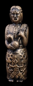 MOKOSH, SLAVIC GODDESS, PROTECTOR OF MOTHERS, LARGE - SLAVIC STATUES, BOHEMIA, MORAVIA{% if kategorie.adresa_nazvy[0] != zbozi.kategorie.nazev %} - HOME DECOR{% endif %}