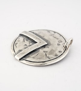 SPARTA, SPARTAN SHIELD, PENDANT, SILVER 925 - PENDANTS{% if kategorie.adresa_nazvy[0] != zbozi.kategorie.nazev %} - SILVER JEWELLERY{% endif %}