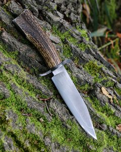 HOLT, BOWIE KNIFE WITH ANTLER, HAMON HARDENING - KNIVES{% if kategorie.adresa_nazvy[0] != zbozi.kategorie.nazev %} - WEAPONS - SWORDS, AXES, KNIVES{% endif %}