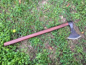 SKJALDBORG, FORGED VIKING AXE - AXES, POLEWEAPONS{% if kategorie.adresa_nazvy[0] != zbozi.kategorie.nazev %} - WEAPONS - SWORDS, AXES, KNIVES{% endif %}