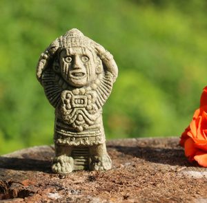 XIPE-TOTEC, SMALL, AZTEC GOD - AMERICA - INCAS, MAYA AND AZTECS{% if kategorie.adresa_nazvy[0] != zbozi.kategorie.nazev %} - SCULPTURES, GARDEN DECOR{% endif %}