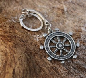 RUDDER, PENDANT, ZINC KEY CHAIN - KEYCHAINS{% if kategorie.adresa_nazvy[0] != zbozi.kategorie.nazev %} - JEWELLERY - BRONZE, ZINC{% endif %}