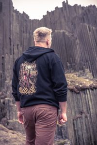 VELES, SLAVIC GOD, ZIP UP HOODIE COLORED - KAPUZENPULLOVER{% if kategorie.adresa_nazvy[0] != zbozi.kategorie.nazev %} - T-SHIRTS, BOOTS - ROCK MUSIC{% endif %}