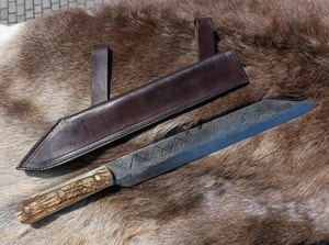 ULFHEDNAR, FORGED VIKING SEAX - KNIVES{% if kategorie.adresa_nazvy[0] != zbozi.kategorie.nazev %} - WEAPONS - SWORDS, AXES, KNIVES{% endif %}