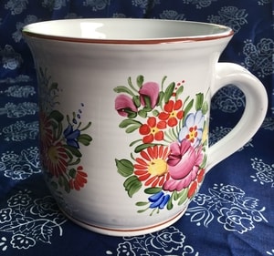 HUGE MUG, 1.4 L, CZECH HANDPAINTED CERAMICS - TRADITIONELLE TSCHECHISCHE KERAMIK{% if kategorie.adresa_nazvy[0] != zbozi.kategorie.nazev %} - KERAMIK{% endif %}