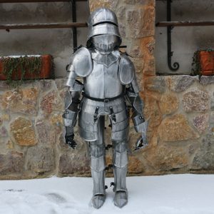 MEDIEVAL ARMOR - CHILDREN'S ARMOR, HANDMADE, DRUAL - SUITS OF ARMOUR{% if kategorie.adresa_nazvy[0] != zbozi.kategorie.nazev %} - ARMOUR HELMETS, SHIELDS{% endif %}