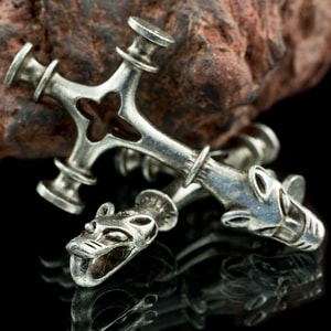 WOLF CROSS XXL ROCK FASHION, TIN - VIKING PENDANTS{% if kategorie.adresa_nazvy[0] != zbozi.kategorie.nazev %} - JEWELLERY - BRONZE, ZINC{% endif %}