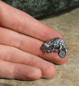 CHAMELEON, STERLING SILVER PENDANT - PENDANTS{% if kategorie.adresa_nazvy[0] != zbozi.kategorie.nazev %} - SILVER JEWELLERY{% endif %}