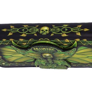 ABSINTHE - LA FEE VERTE EMBOSSED PURSE 18.5CM - FASHION - LEATHER{% if kategorie.adresa_nazvy[0] != zbozi.kategorie.nazev %} - T-SHIRTS, BOOTS{% endif %}