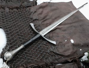 DORIAN HAND-AND-A-HALF MEDIEVAL SWORD ETCHED - MITTELALT SCHWERTER{% if kategorie.adresa_nazvy[0] != zbozi.kategorie.nazev %} - WAFFEN{% endif %}