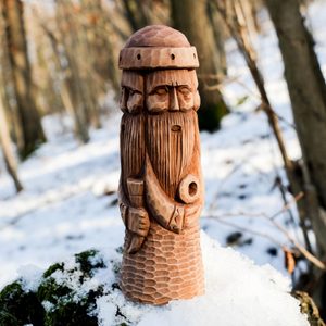 SVETOVID, SLAVIC GOD, CARVED IDOL - STATUE - WOODEN STATUES, PLAQUES, BOXES{% if kategorie.adresa_nazvy[0] != zbozi.kategorie.nazev %} - WOOD{% endif %}