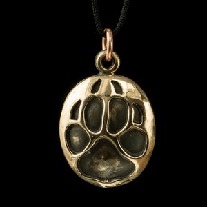 WOLF TRACK, PENDANT, BRONZE - BRONZE HISTORICAL JEWELS{% if kategorie.adresa_nazvy[0] != zbozi.kategorie.nazev %} - JEWELLERY - BRONZE, ZINC{% endif %}