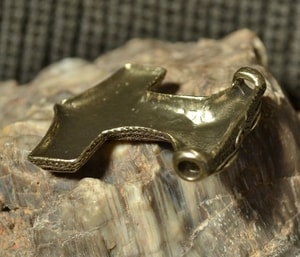 THOR HAMMER, SCANIA, SWEDEN, PEWTER PENDANT - VIKING PENDANTS{% if kategorie.adresa_nazvy[0] != zbozi.kategorie.nazev %} - JEWELLERY - BRONZE, ZINC{% endif %}