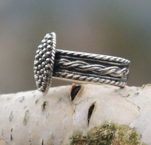 SLAVIA, DARK AGE STERLING SILVER RING - RINGE{% if kategorie.adresa_nazvy[0] != zbozi.kategorie.nazev %} - SILBER SCHMUCKSTÜCKE{% endif %}