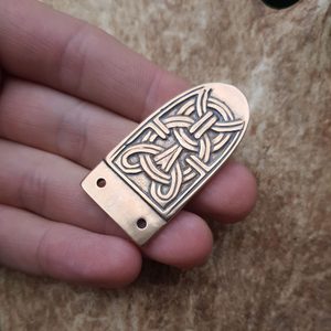 VIKING STRAP END, BIRKA, BRONZE - BELT ACCESSORIES{% if kategorie.adresa_nazvy[0] != zbozi.kategorie.nazev %} - LEDERPRODUKTE{% endif %}