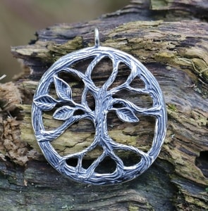 YGGDRASIL, TREE PENDANT, SILVER - PENDANTS{% if kategorie.adresa_nazvy[0] != zbozi.kategorie.nazev %} - SILVER JEWELLERY{% endif %}