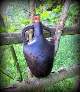 LEATHER WAX BOTTLE, REPLICA - BOTTLES, HIP FLASKS{% if kategorie.adresa_nazvy[0] != zbozi.kategorie.nazev %} - LEATHER PRODUCTS{% endif %}