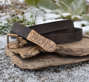 MORAVIA MAGNA, SLAVIC LEATHER BELT, BROWN - BELTS{% if kategorie.adresa_nazvy[0] != zbozi.kategorie.nazev %} - LEATHER PRODUCTS{% endif %}