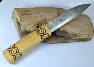 MORAVIA MAGNA, HAND FORGED EARLY MEDIEVAL KNIFE - KNIVES{% if kategorie.adresa_nazvy[0] != zbozi.kategorie.nazev %} - WEAPONS - SWORDS, AXES, KNIVES{% endif %}