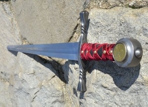 ROYAL SWORD WITH THE LION, COMBAT SWORD - MEDIEVAL SWORDS{% if kategorie.adresa_nazvy[0] != zbozi.kategorie.nazev %} - WEAPONS - SWORDS, AXES, KNIVES{% endif %}